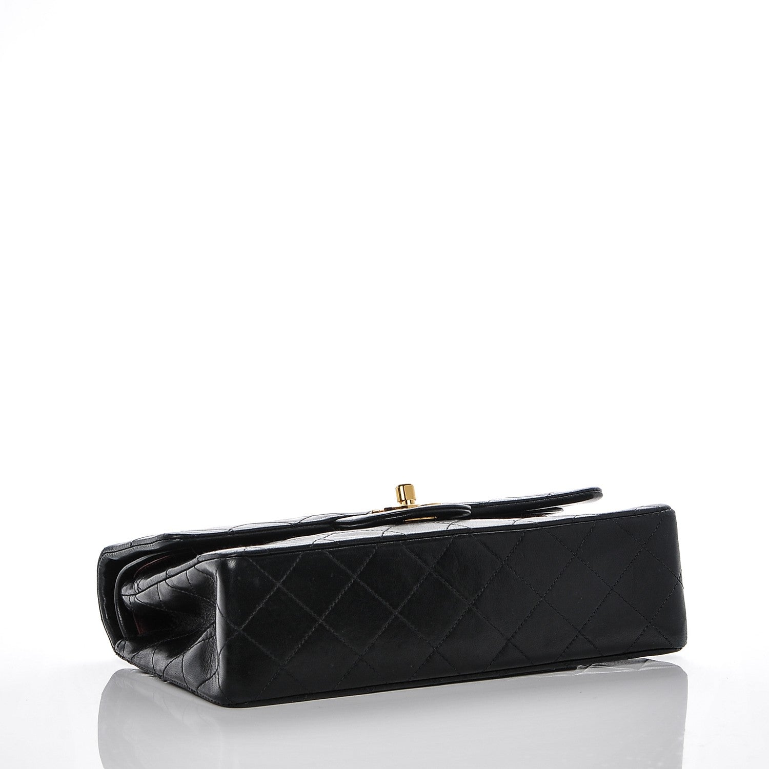 Chanel Lambskin Quilted Small Double Flap Black 4 of 8