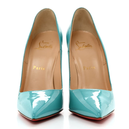 Christian Louboutin Patent So Kate 120 Pumps 38 Pacific 2 of 8