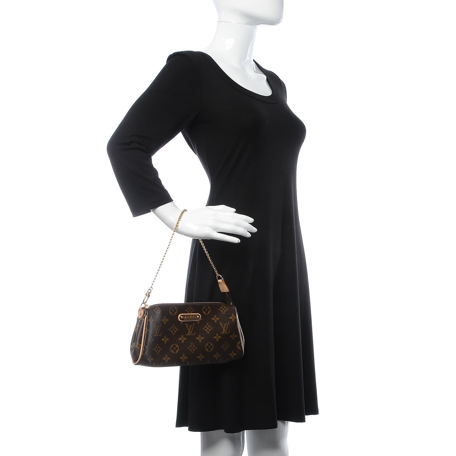 Louis Vuitton Monogram Eva Clutch 3 of 8