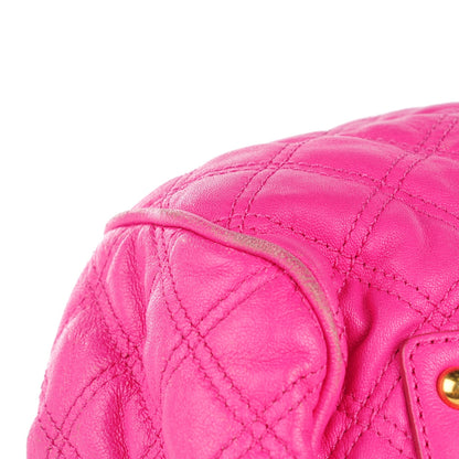 Marc Jacobs Calfskin Quilted Stam Bright Pink 10 of 15