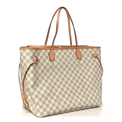 Louis Vuitton Damier Azur Neo Neverfull GM Rose Ballerine 5 of 11
