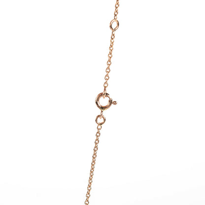 Hermes 18K Rose Gold Diamond Constance Amulette Charm Pendant Necklace 4 of 5
