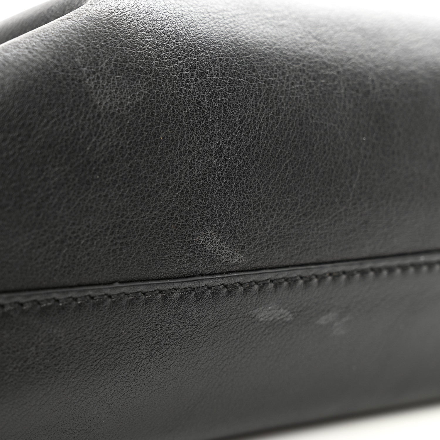 Loewe Calfskin Mini Flamenco Knot Clutch Black 10 of 10