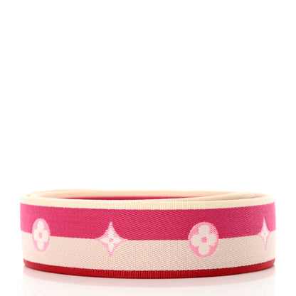 Louis Vuitton Jacquard Speedy Bandouliere 20 Shoulder Strap Fuchsia 2 of 4