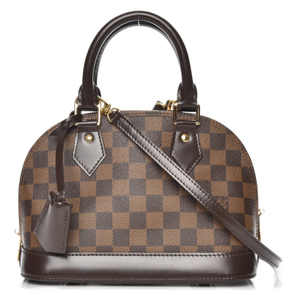 Louis Vuitton Damier Ebene Alma BB 1 of 8