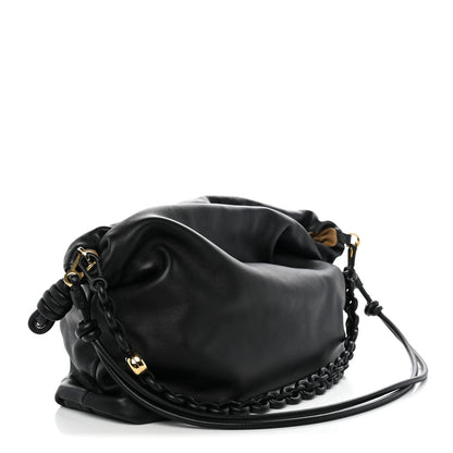 Loewe Mellow Nappa Large Donut Chain Flamenco Black 3 of 11