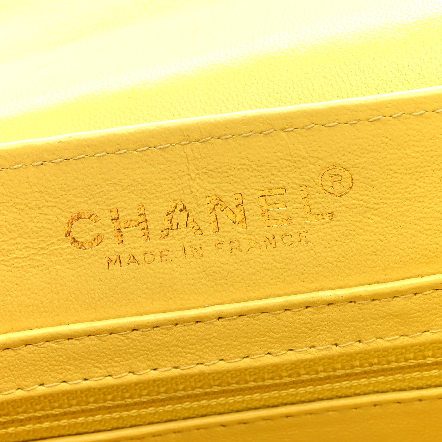 Chanel Metallic Lambskin Chocolate Bar Accordion Mademoiselle Flap Gold 6 of 10