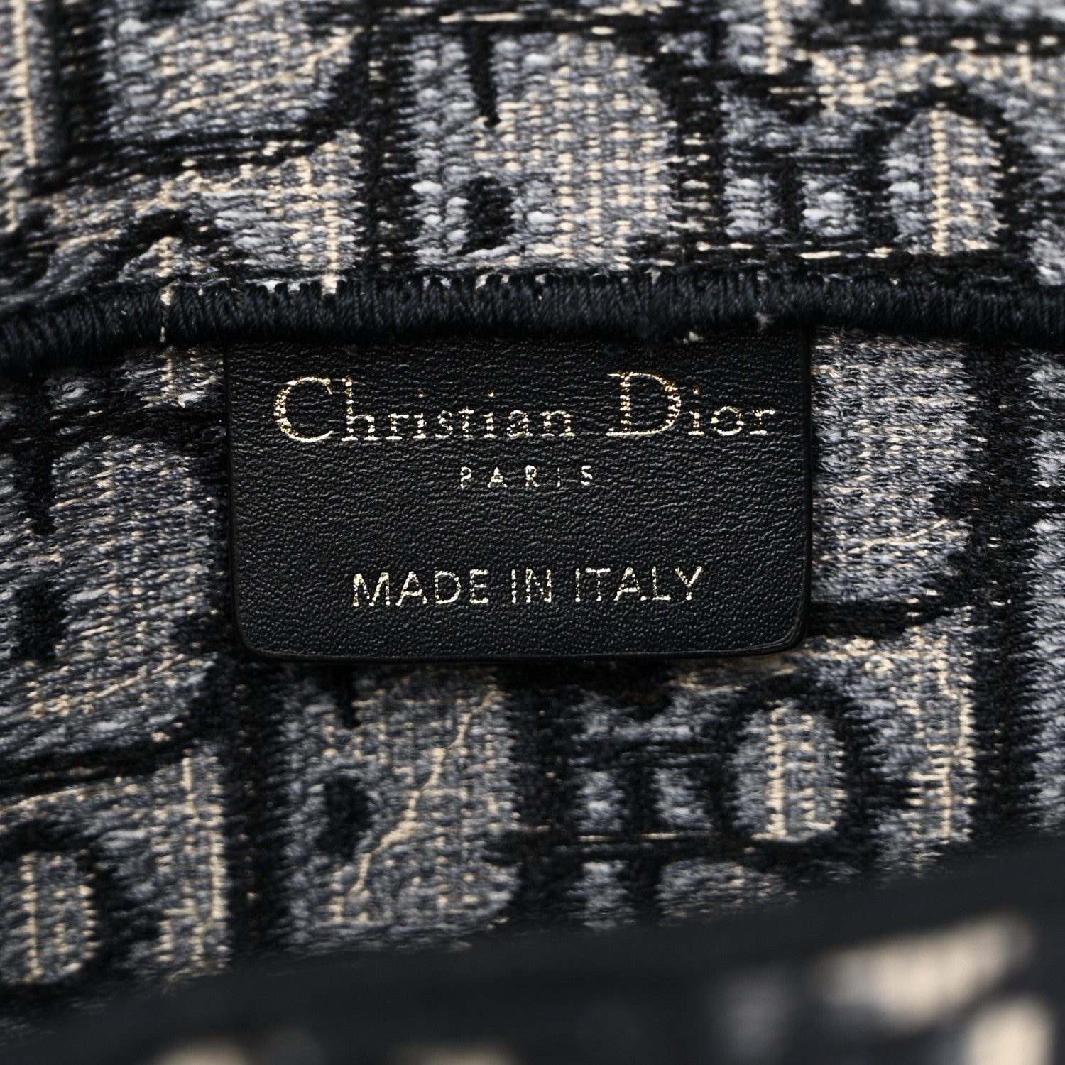 Christian Dior Oblique Slim Saddle Pouch Blue 6 of 10