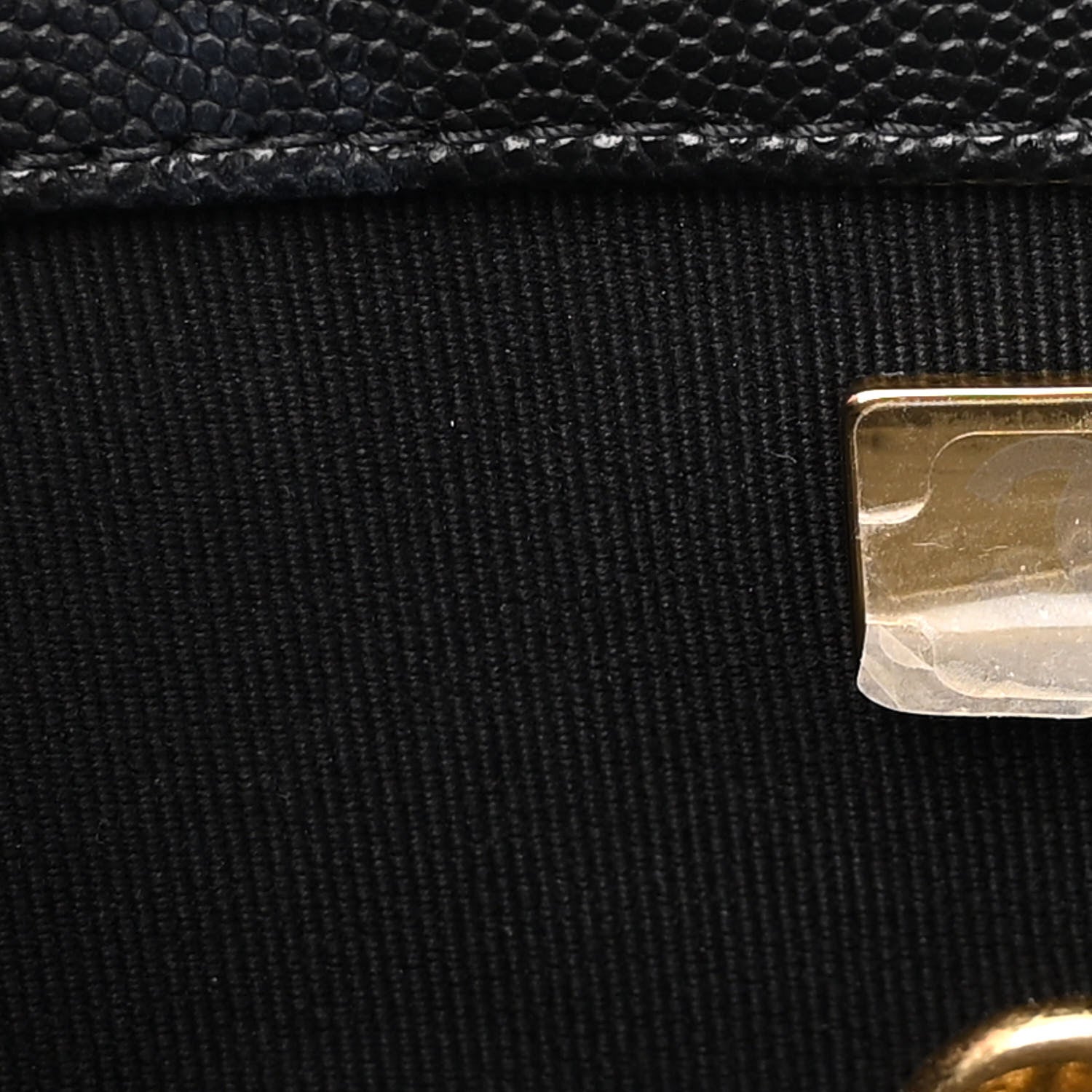 Chanel Caviar Quilted Handy Box Vanity Case Black 7 of 10