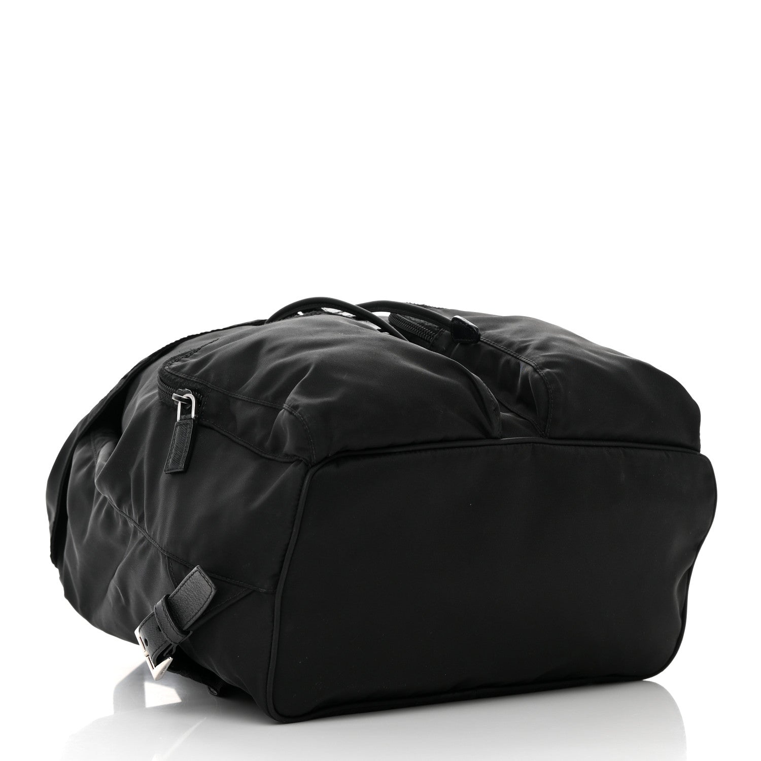 Prada Nylon Vela Large Backpack Black 4 of 22