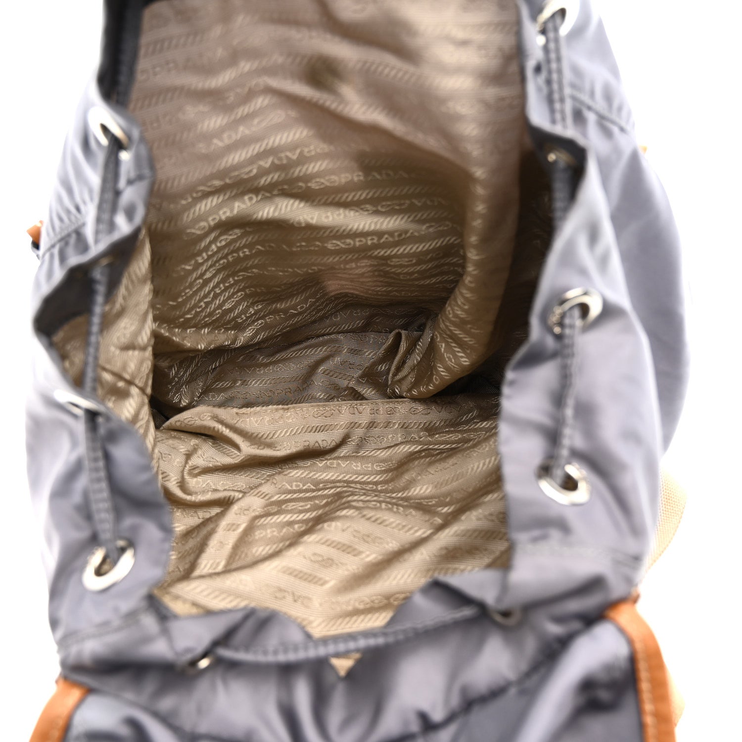 Prada Nylon Vela Backpack Ardesia 5 of 21