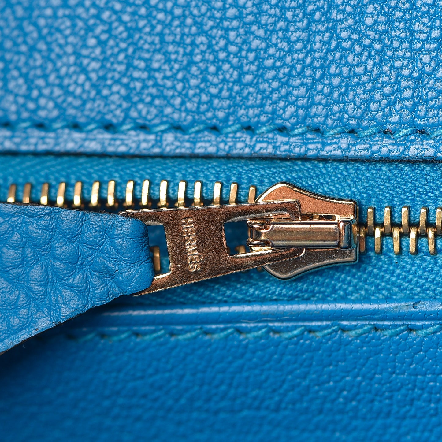Togo Birkin 30 Bleu Zanzibar
