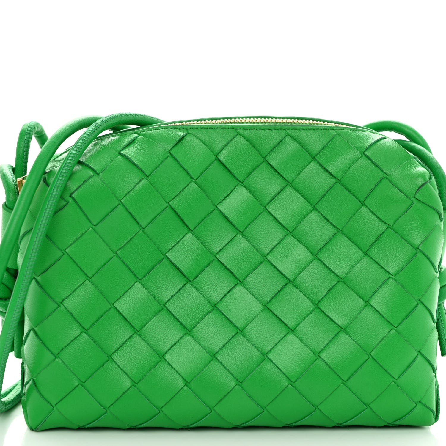 Bottega Veneta Nappa Intrecciato Mini Loop Camera Bag Parakeet 7 of 9