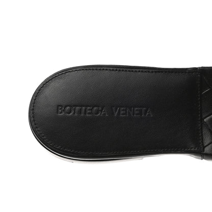 Bottega Veneta Nappa Maxi Intrecciato Lido Flat Sandals 39 Black 7 of 7