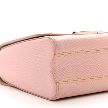 Louis Vuitton Epi Twist Shoulder Bag MM Rose Ballerine 8 of 11