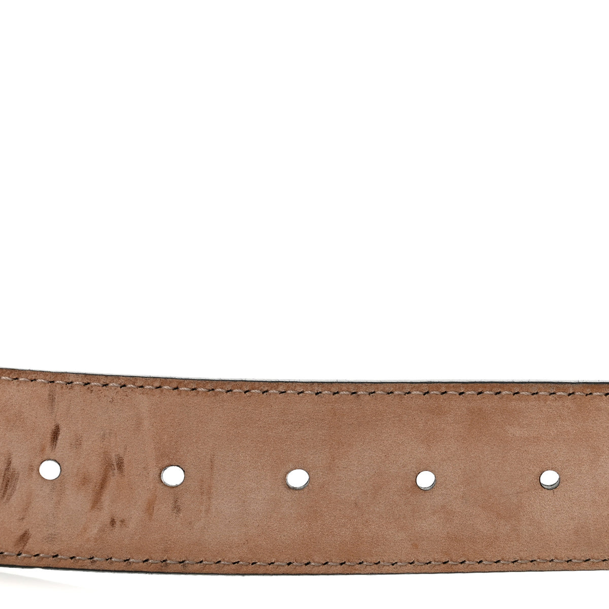 Gucci Guccissima Interlocking G Belt 105 42 Black 4 of 7