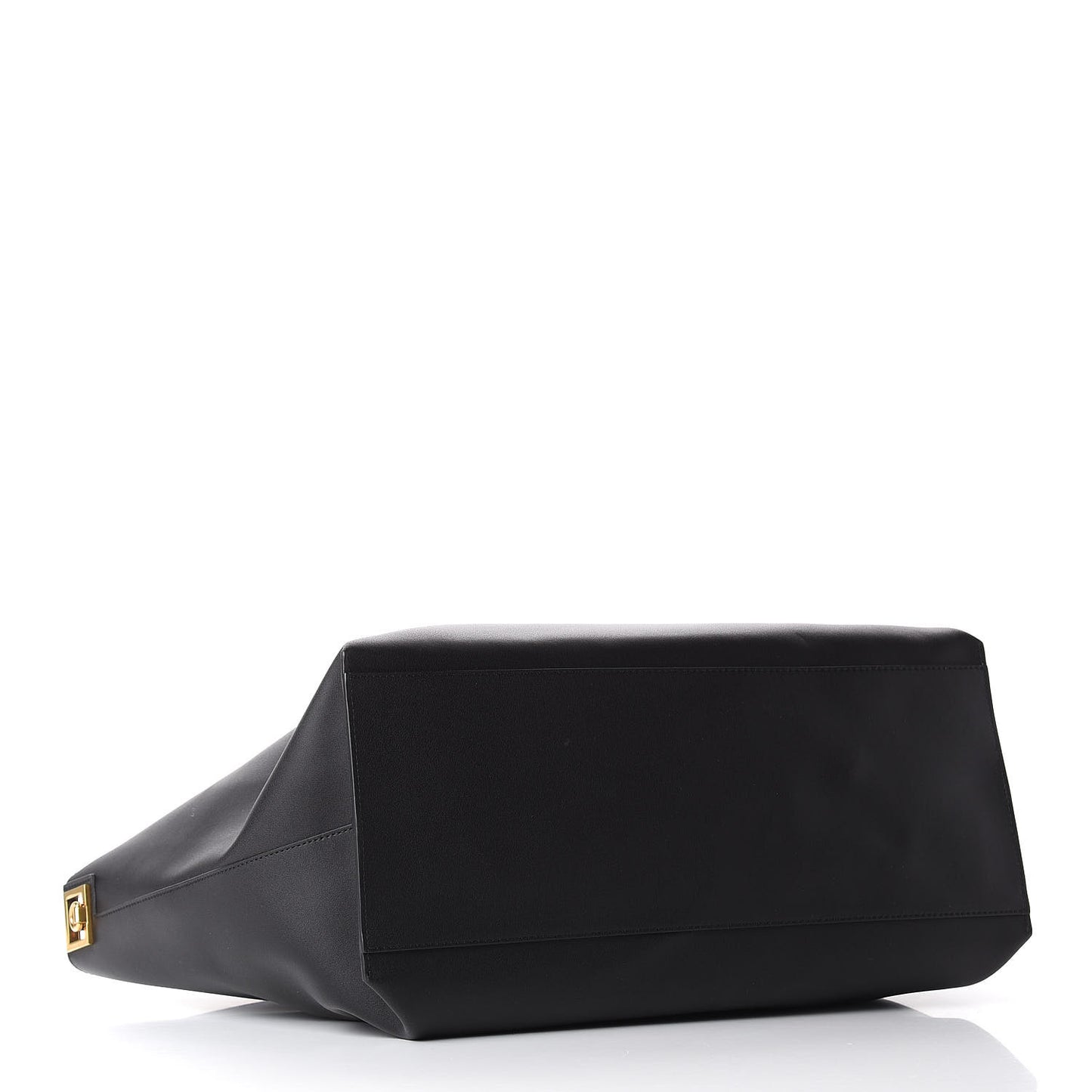 Calfskin Medium GV Shopper Tote Black