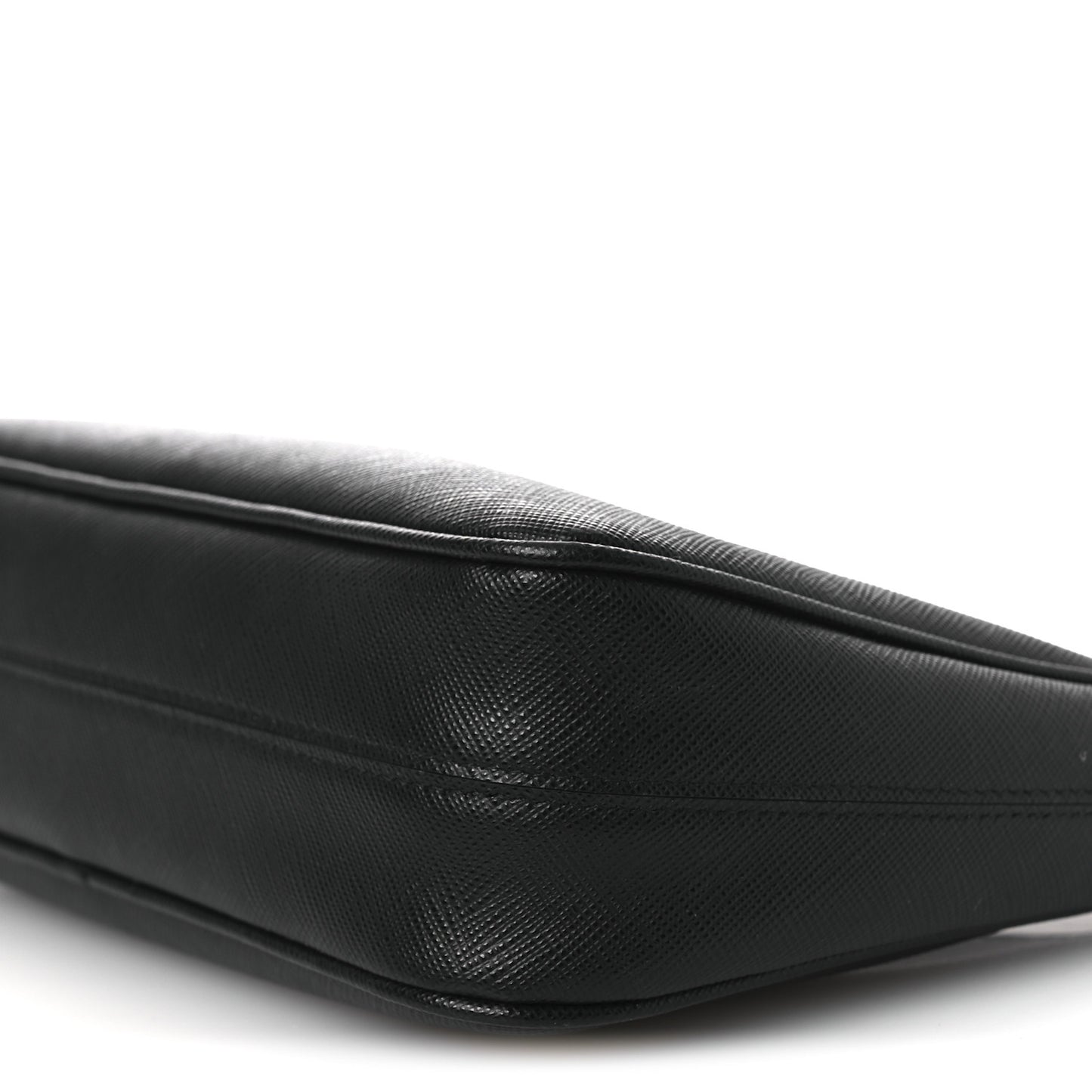 Saffiano Lux Re-Edition 2005 Shoulder Bag Black