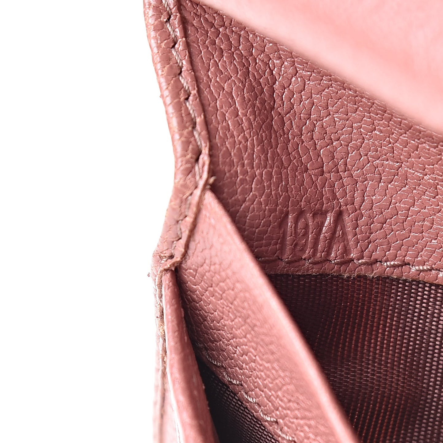 Goatskin Madras Flap Wallet Antico