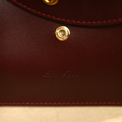 Loro Piana Smooth Calfskin Extra Bag L27 Burnt Tan Oxblood 6 of 9