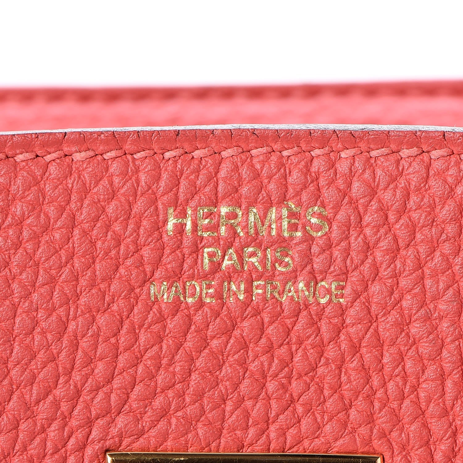 Hermes Togo Birkin 35 Rouge Pivoine 17 of 33
