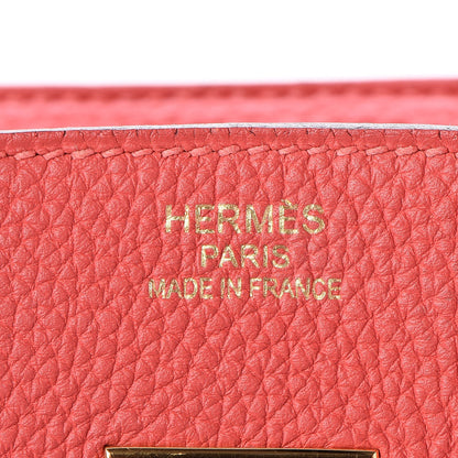 Hermes Togo Birkin 35 Rouge Pivoine 17 of 33