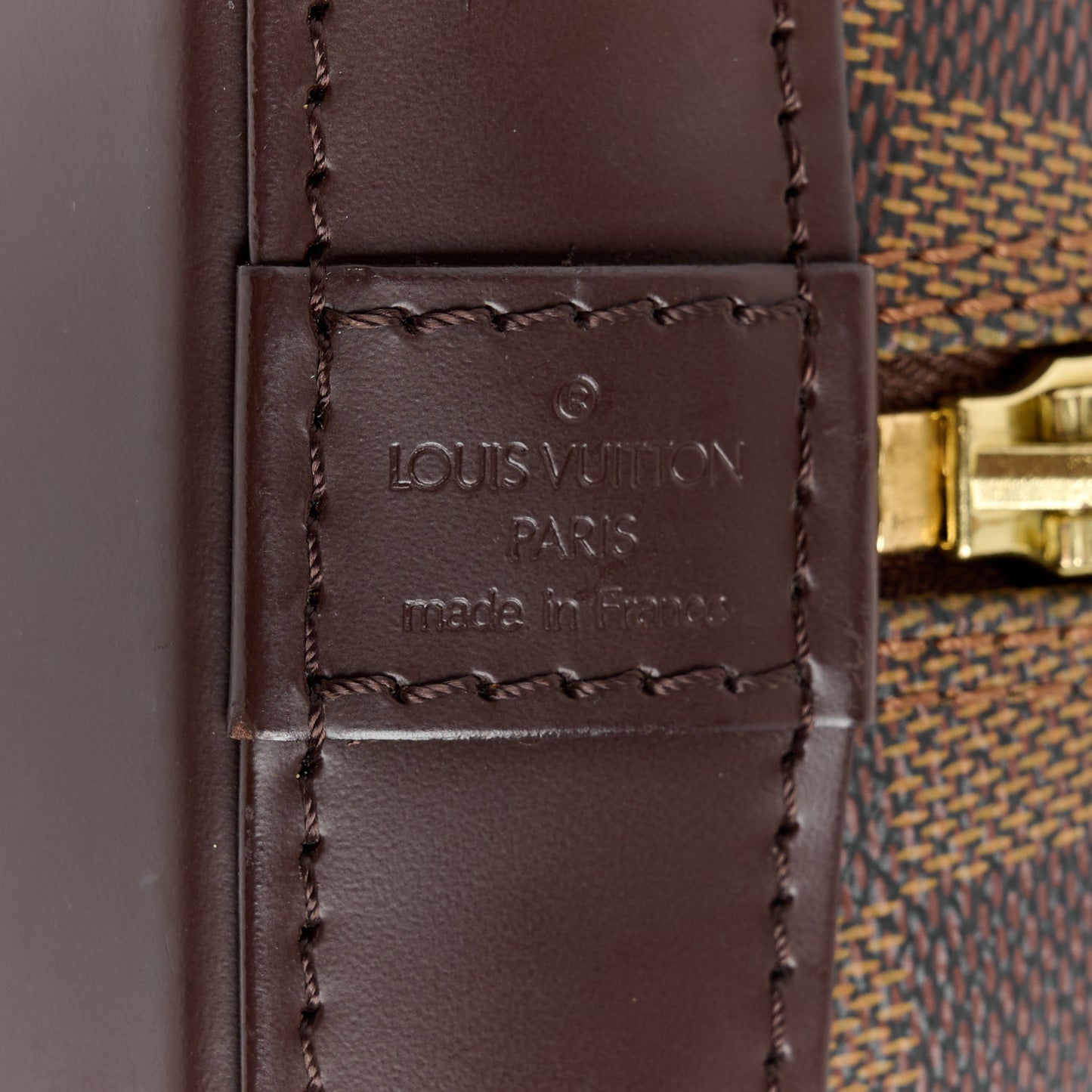 Damier Ebene Alma PM