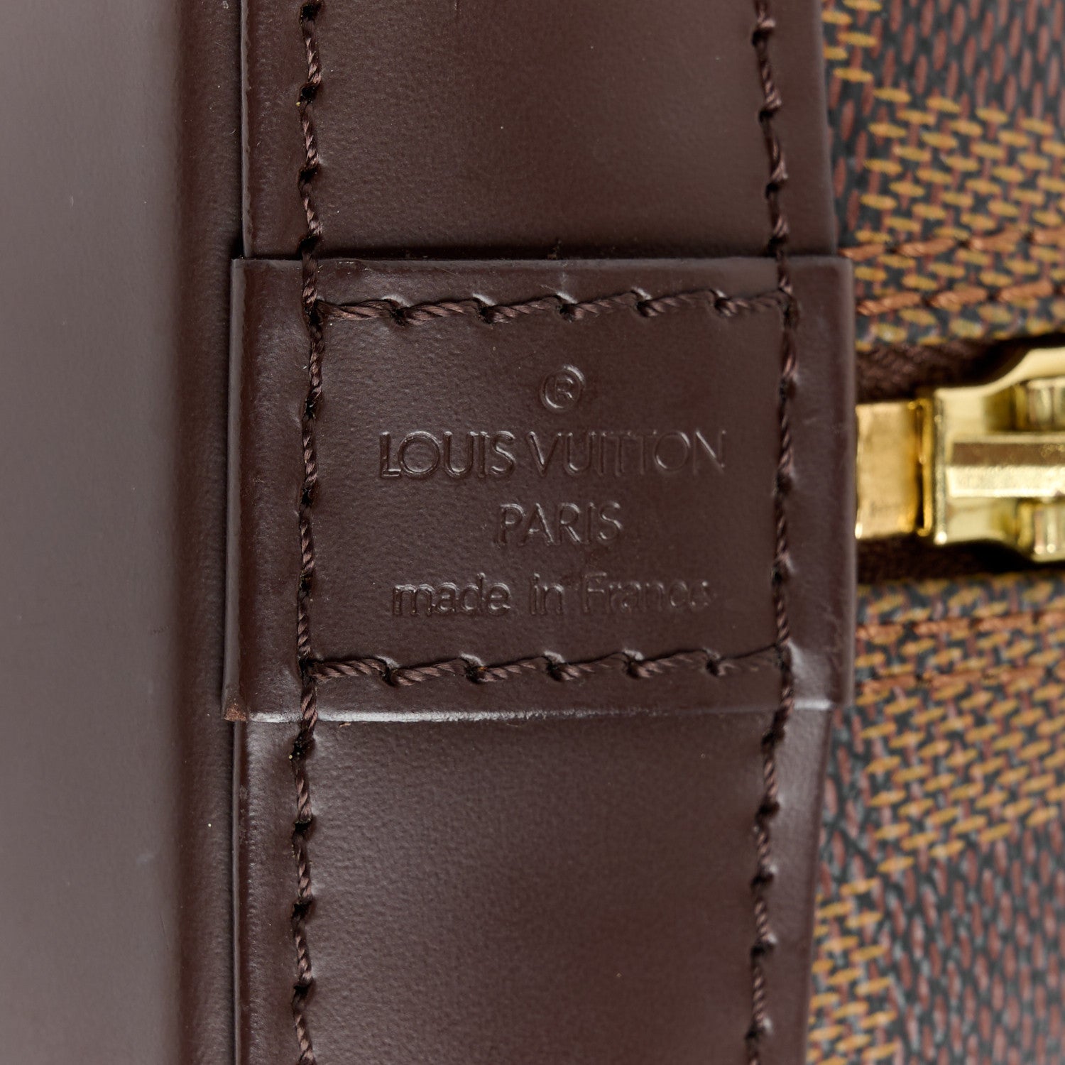 Louis Vuitton Damier Ebene Alma PM 7 of 12