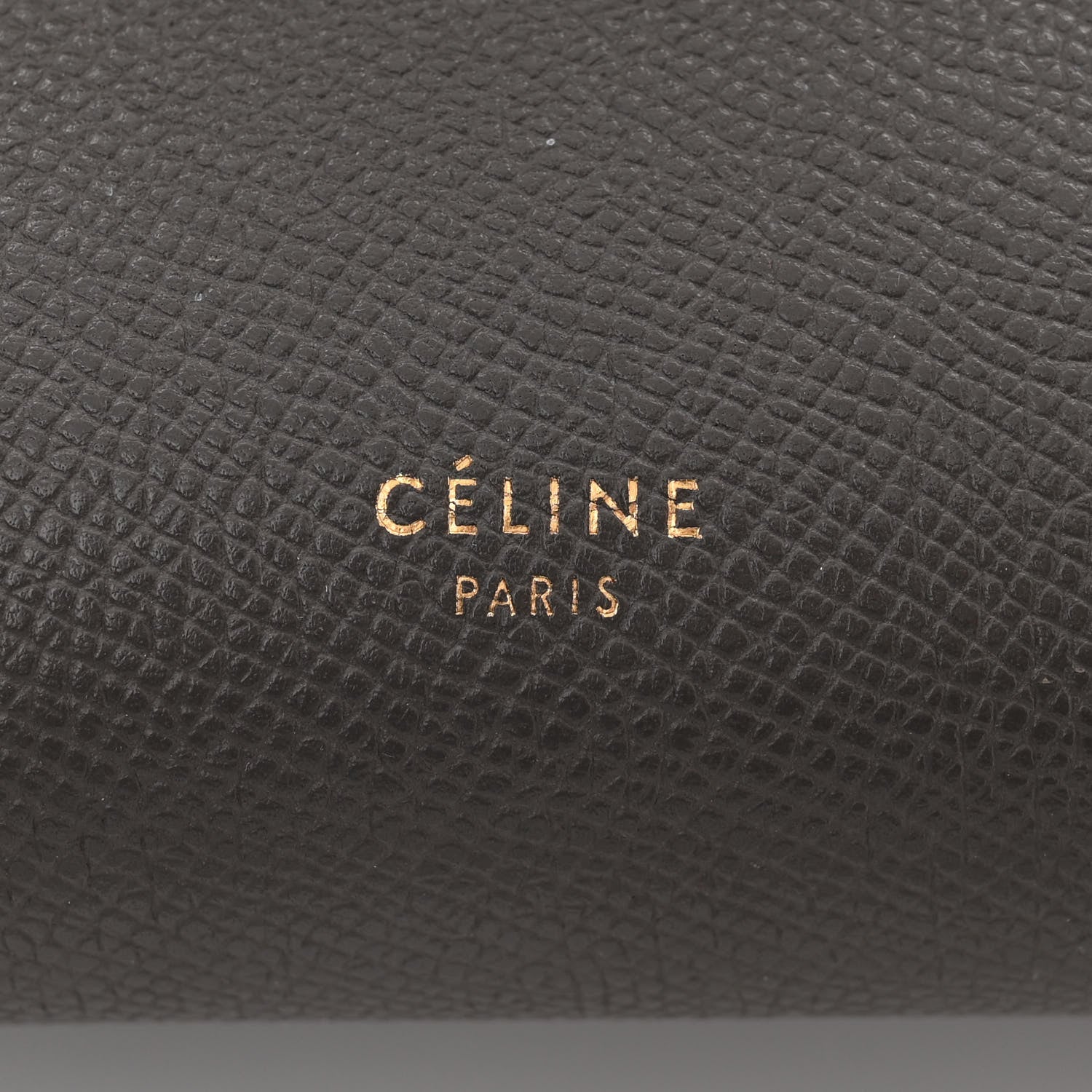 Celine Grained Calfskin Micro Belt Bag Grey 6 of 11