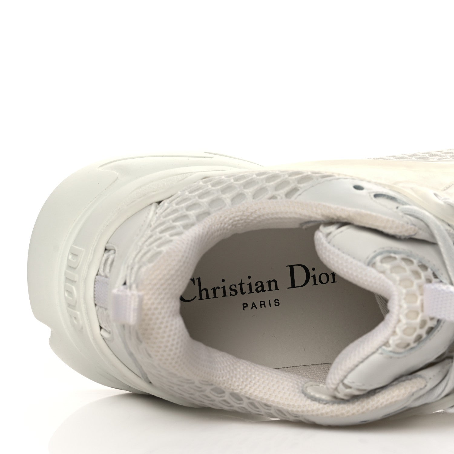 Christian Dior Mesh D-Connect Sneakers 37 White 7 of 8