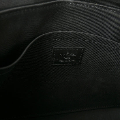 Louis Vuitton Taurillon Monogram Trunk Messenger Black 6 of 10