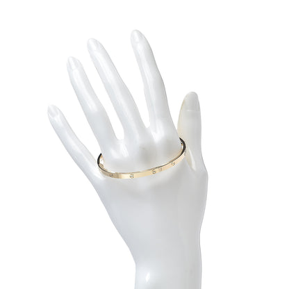 Cartier 18K Yellow Gold Small LOVE Bracelet 17 2 of 6