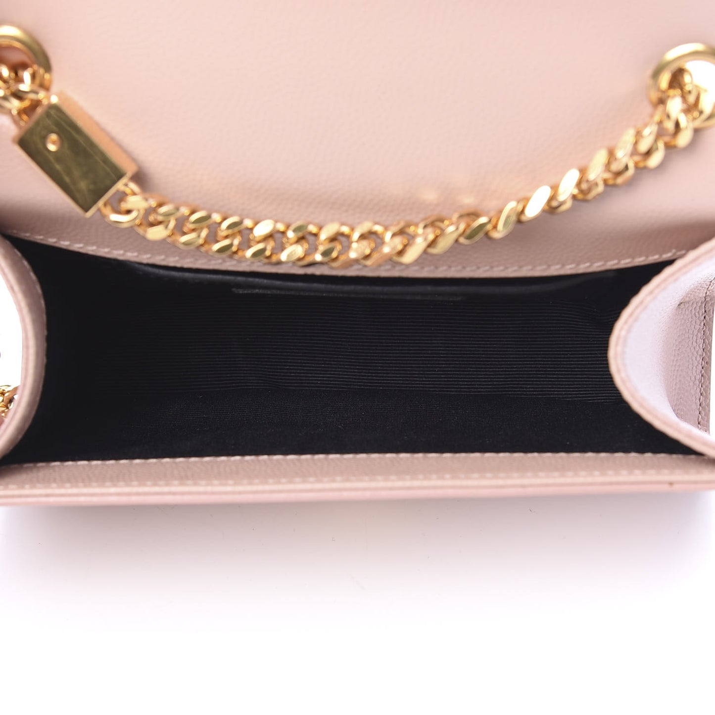 Grain De Poudre Small Monogram Kate Satchel Pale Pink