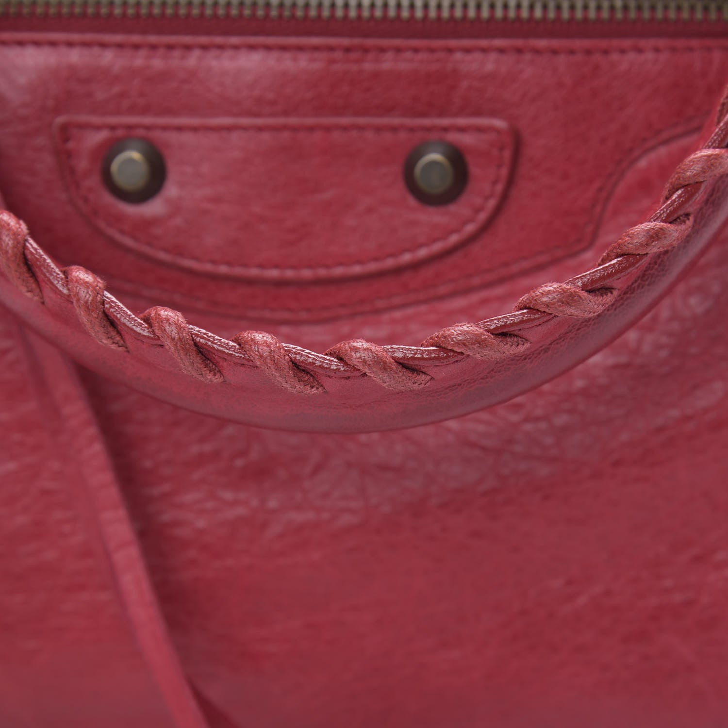 Balenciaga Agneau Classic Hardware City Rubisse 10 of 13