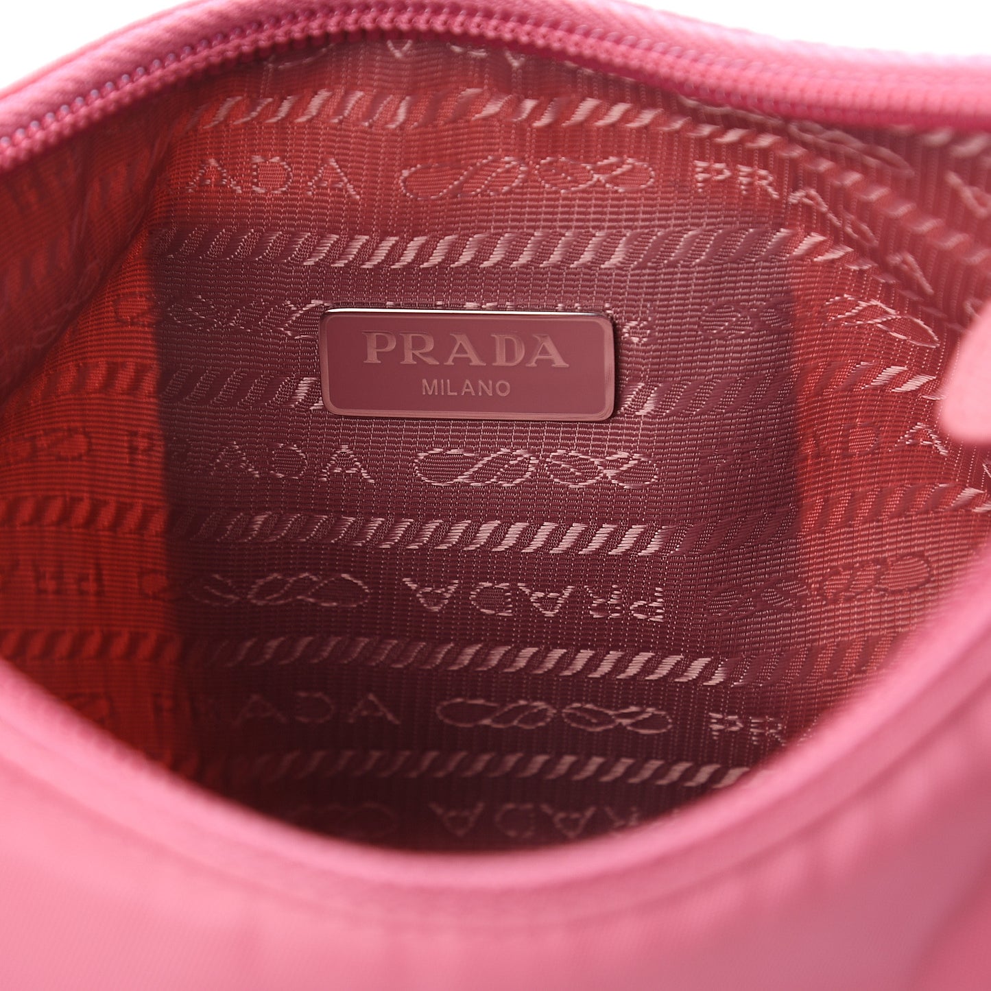 Tessuto Nylon Mini Re-Edition 2000 Bag Begonia