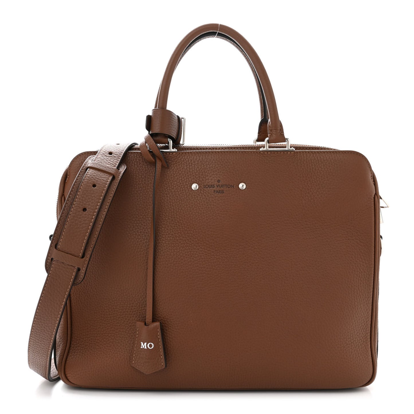 Taurillon Armand Briefcase Brown