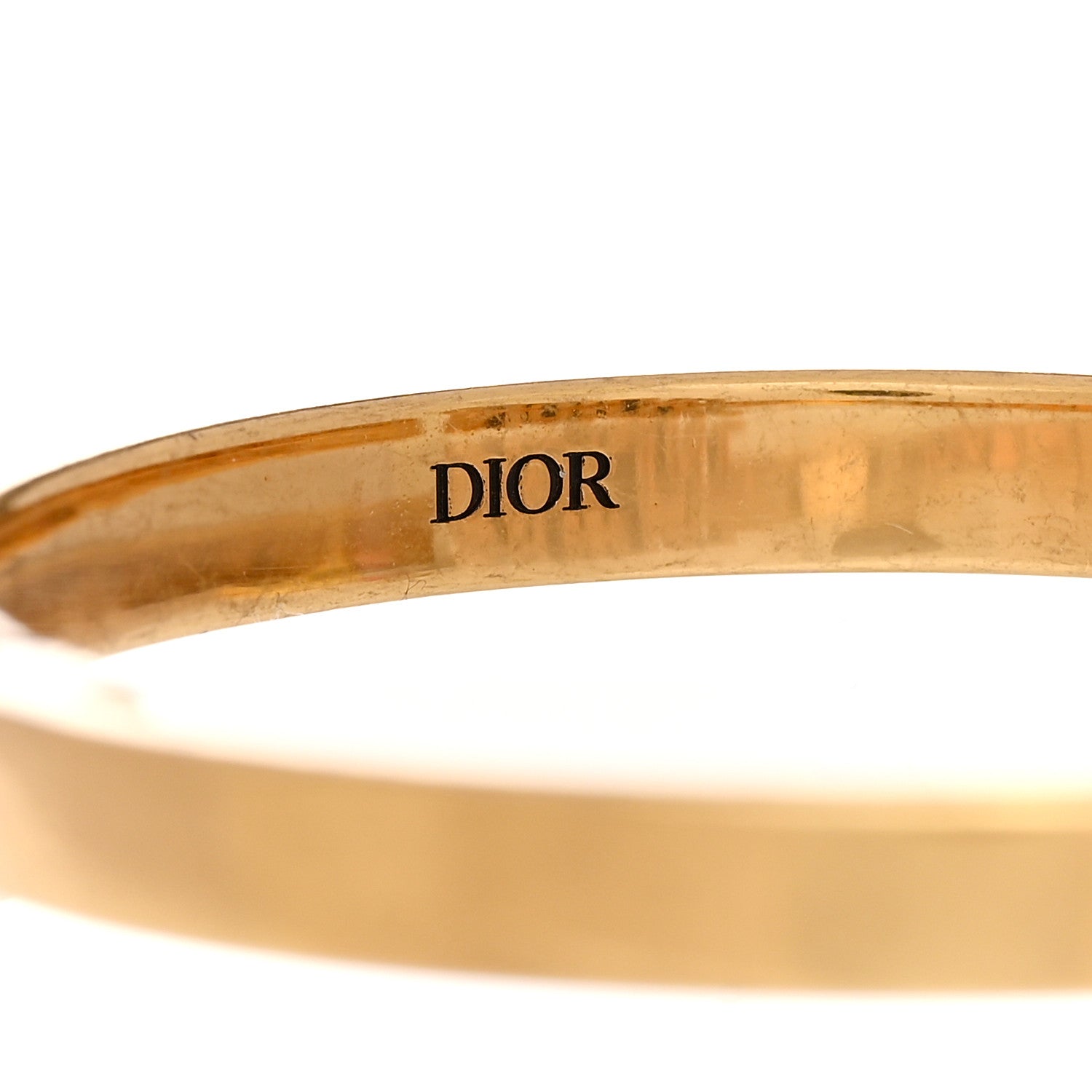 Christian Dior Metal J'Adior Bracelet Cuff Gold 4 of 4
