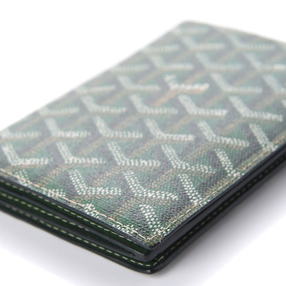 Goyard Goyardine Pocket Organizer Wallet Green 6 of 8