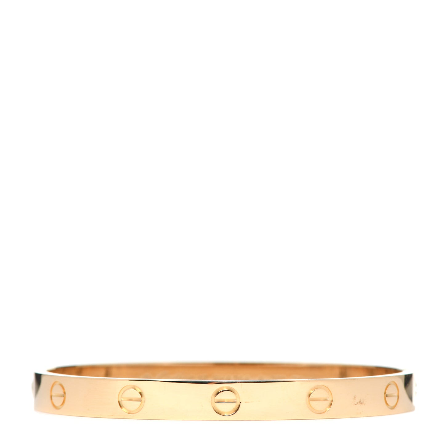 18K Yellow Gold LOVE Bracelet 17