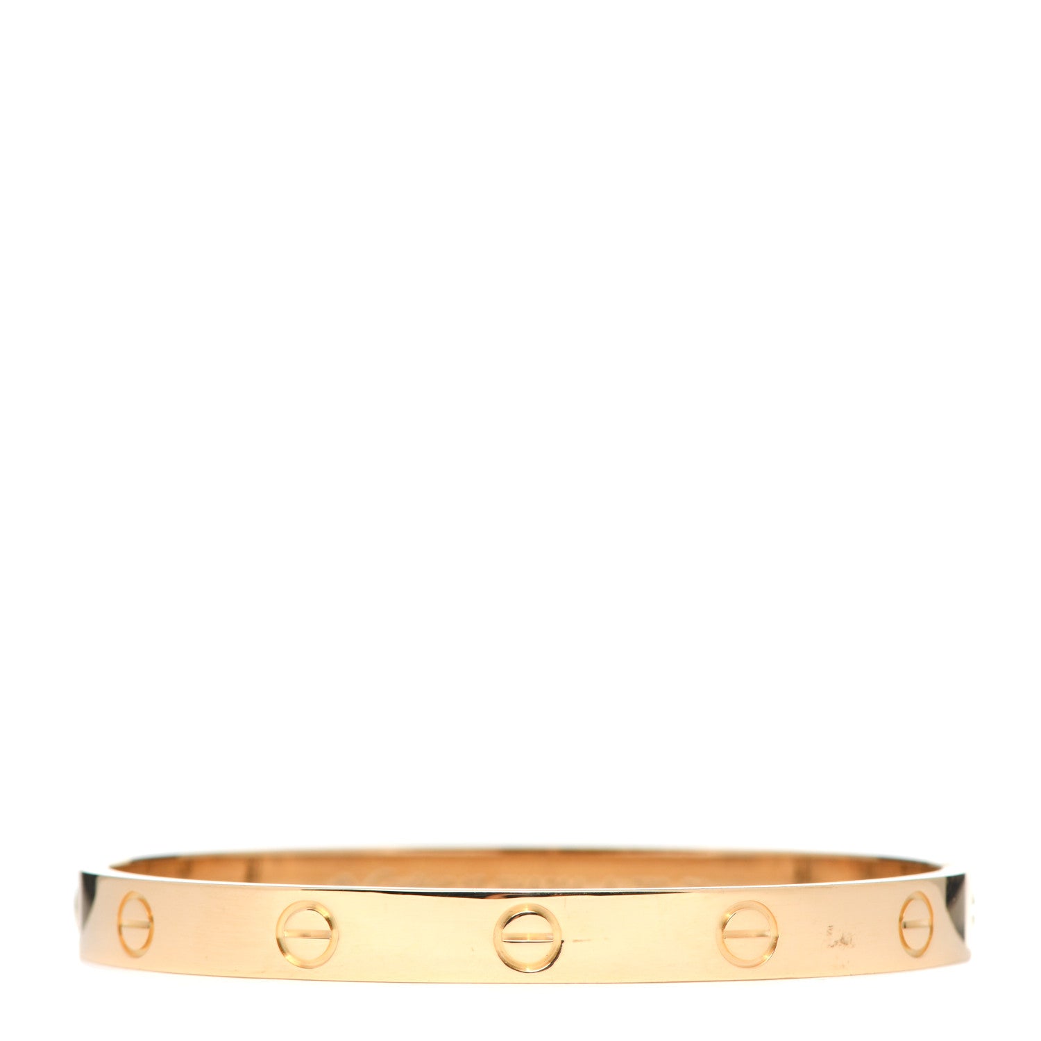 Cartier 18K Yellow Gold LOVE Bracelet 17 1 of 6