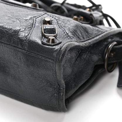 Balenciaga Agneau Classic Hardware Mini City Anthracite 7 of 12