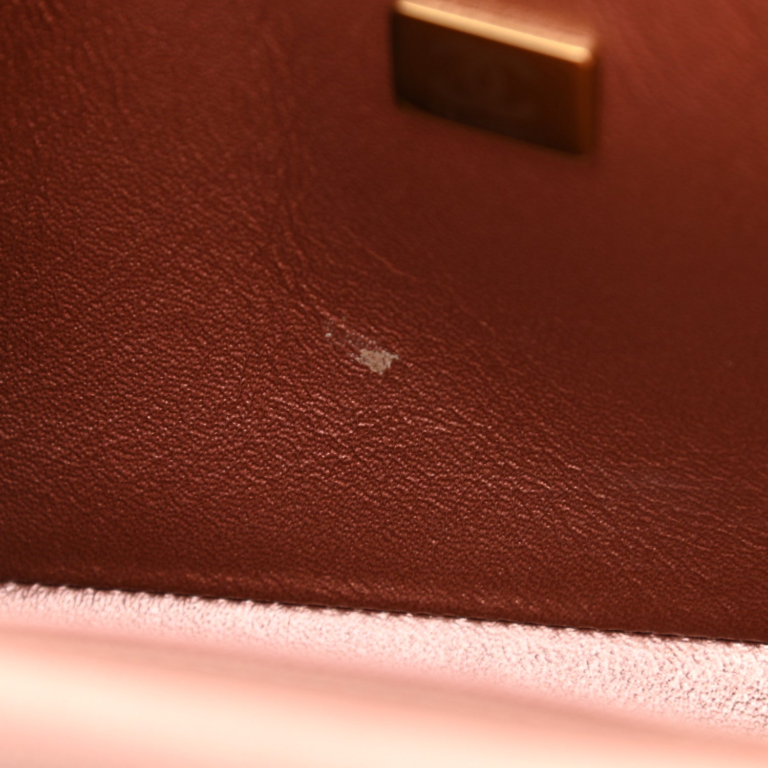 Chanel Metallic Grained Calfskin Quilted 2.55 Reissue Mini Flap Copper Pink 10 of 11