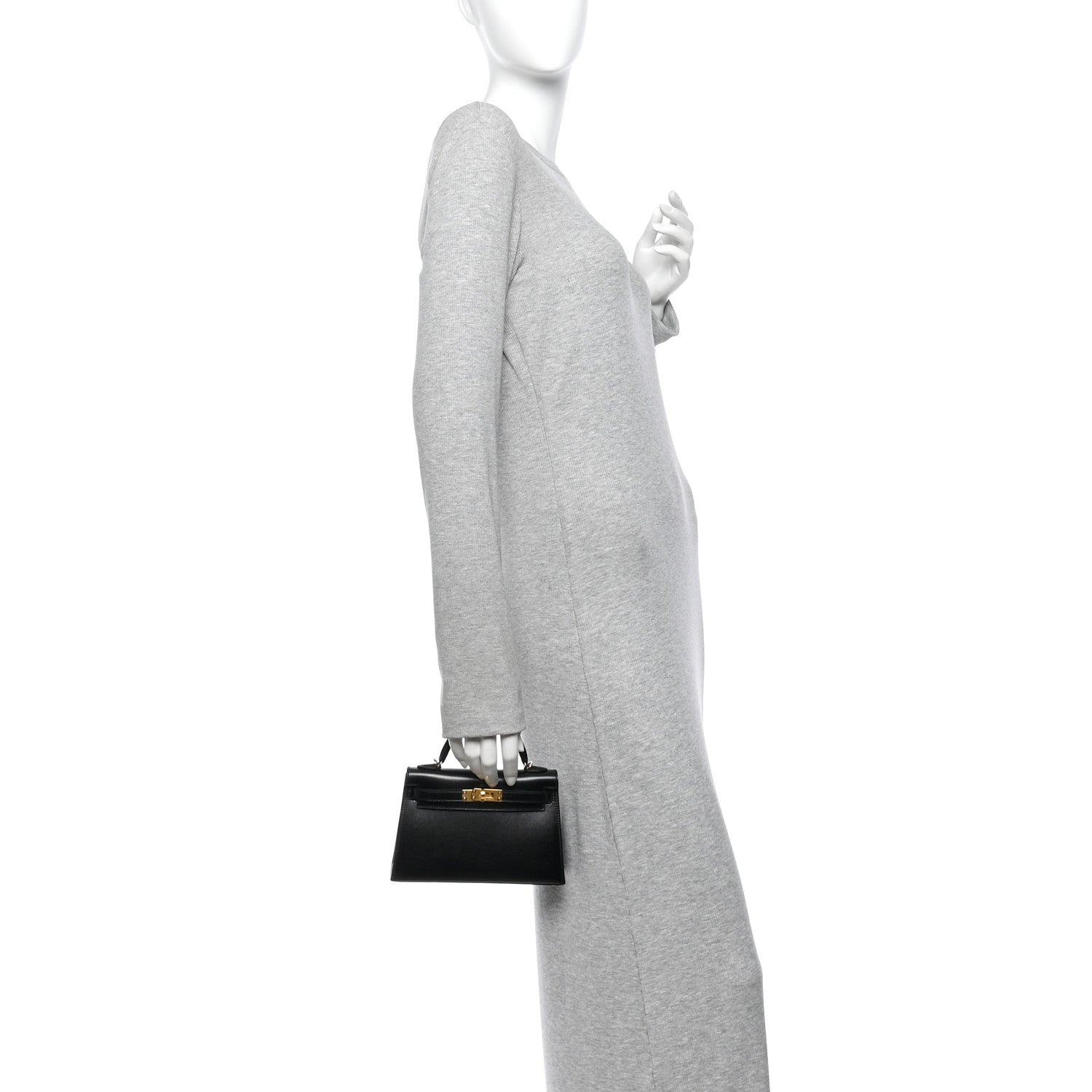 Hermes Box Mini Kelly Sellier 20 Black 2 of 12