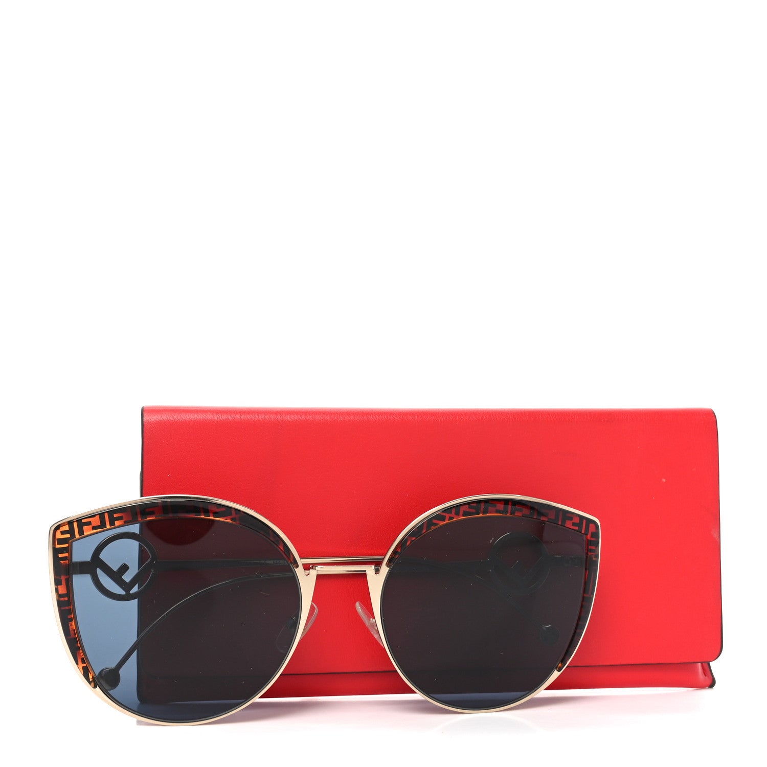 Fendi Metal Acetate F is Fendi FF Cat Eye Sunglasses FF 0290/S