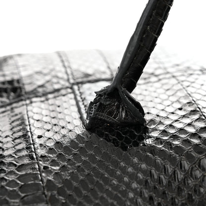 Mulberry Silky Snake Print Bayswater Black 17 of 21