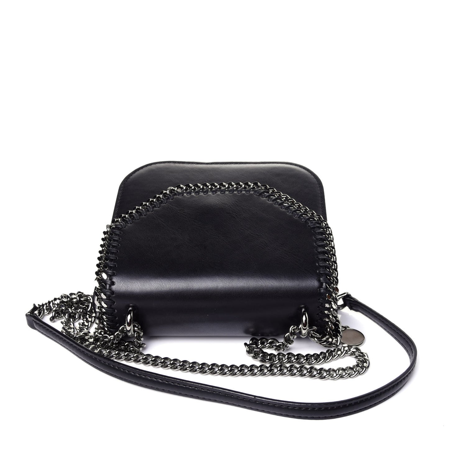 Eco Alter Nappa Medium Falabella Box Shoulder Bag Black