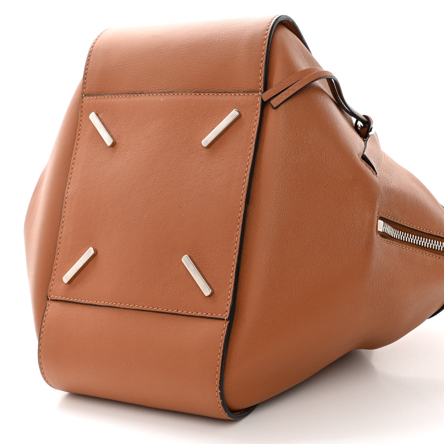 Calfskin Small Hammock Shoulder Bag Tan