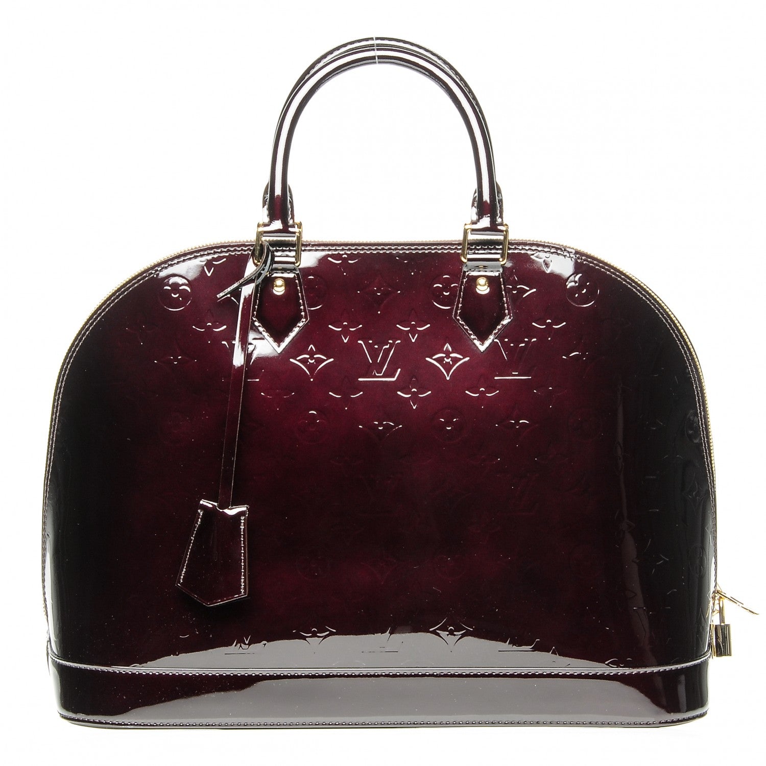 Louis Vuitton Vernis Alma GM Amarante 1 of 6