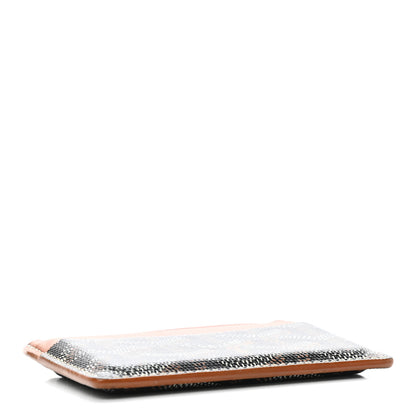 Goyard Goyardine Saint Sulpice Card Holder Black Gold 4 of 8