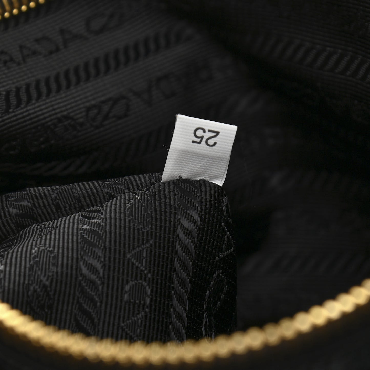 Tessuto Nylon Saffiano Shopping Tote Black
